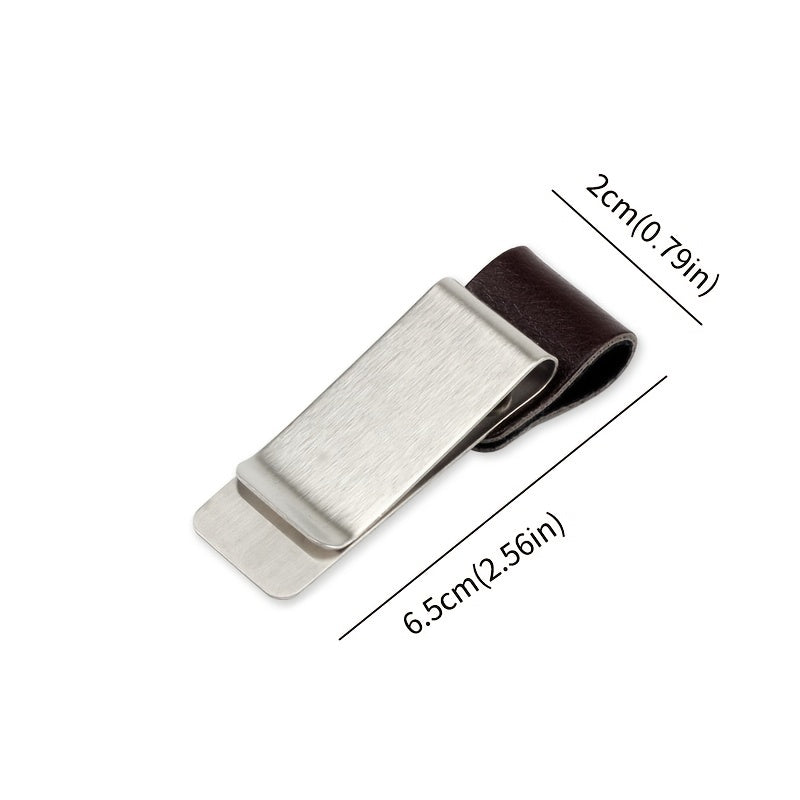 Stainless Steel Pen Clip for Retro Style Desk