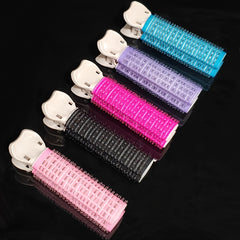 5pcs No Heat Hair Curler Rollers Clips Washable Reusable Portable Hair Root Clip