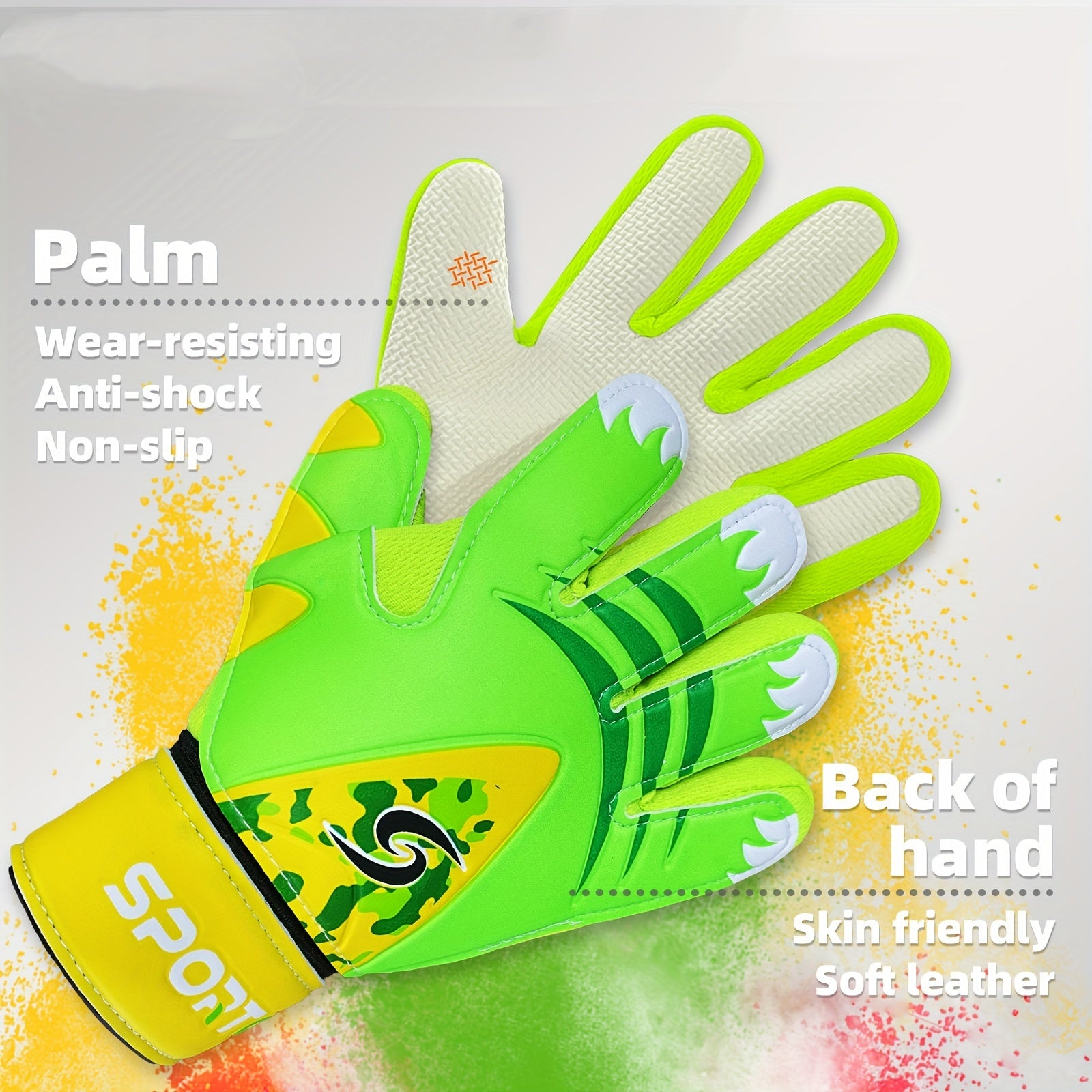 Goalkeeper Gloves Football Gloves With Wrist Protection