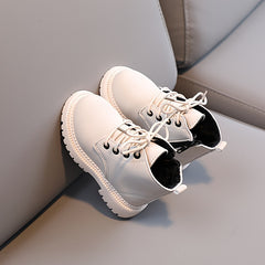 Vintage Lace Up Boots Zipper Lightweight Non Slip Boots Autumn Winter
