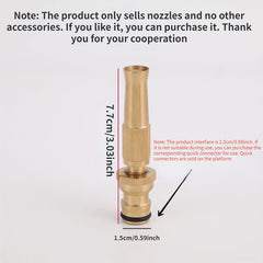 1pc Spray Water Hose Nozzle Sprinkler for Gardening and Car Cleaning