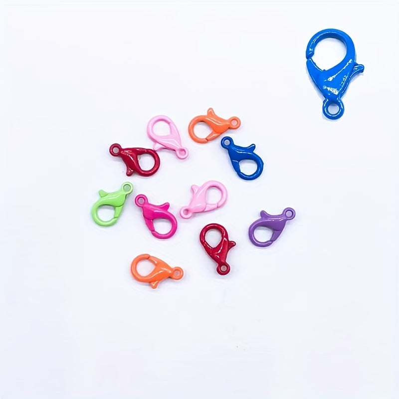 Mixed Alloy Open Ring Lobster Clasp Hook Ball Chain Jewelry Making DIY Finding