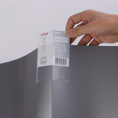 60 Pocket 8.5X11 Binder with Plastic Sleeves