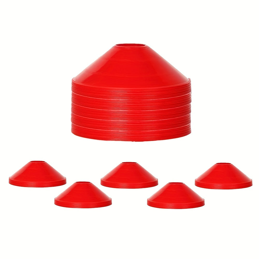 10pcs Soccer Training Marker Discs - Football Training Equipment