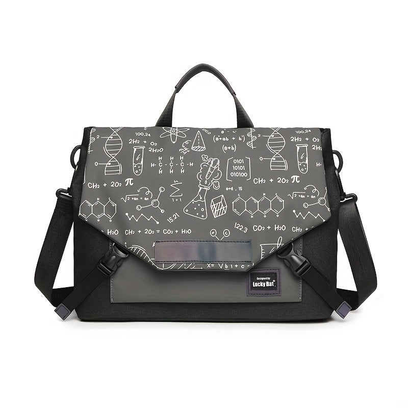 Casual Luminous Pattern Messenger Bag Laptop Bag