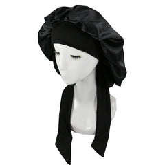 Silk Shower Caps For Women Night Cap Waterproof 