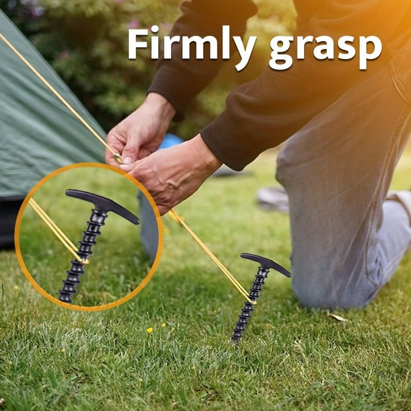 20pcs Tent Screw Nails Stakes for Camping