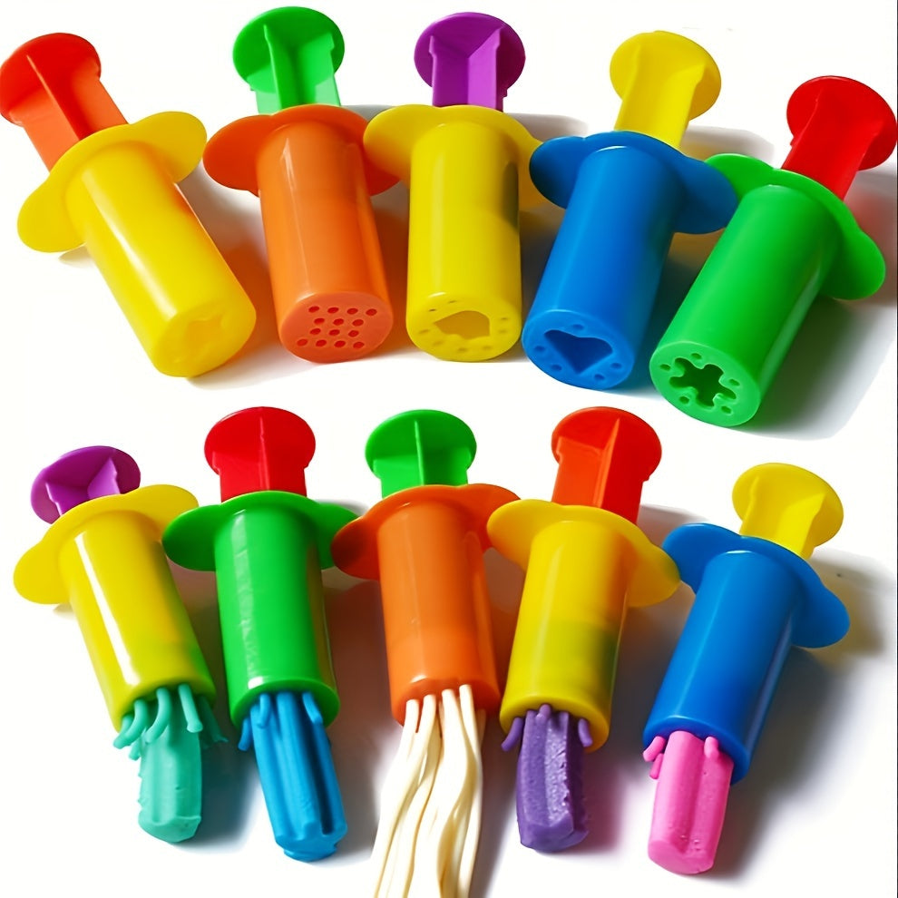 Colorful Kids Craft Tool with Star Heart Flower Shapes