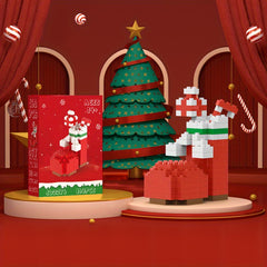 Christmas Building Blocks Santa Bears Christmas Trees Snowmen Boots