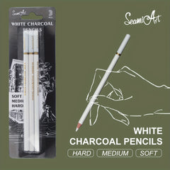 SeamiArt 3Pcs Charcoal Pencil Sketch Art Tools
