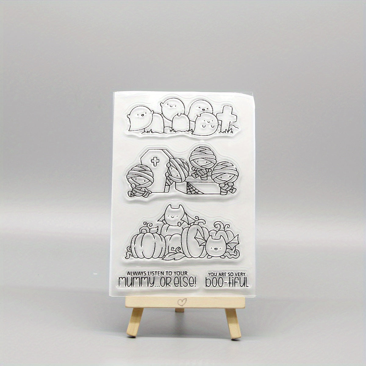 1pc Transparent Animal Stamp for Fun Crafts