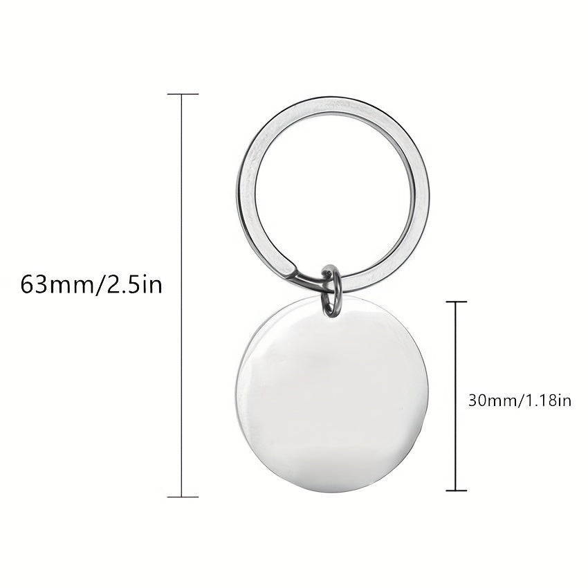Reminder Keychain Stainless Steel Gift for Birthdays and Christmas