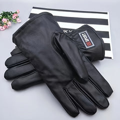 Men's Winter Velvet Gloves Ski Driving Running Cycling Gloves