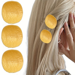 Creative Food Hair Clip Simulation Chips Shaped Duck Billed Clip