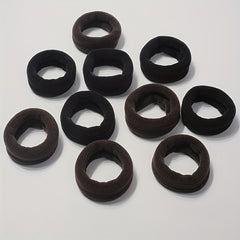 10pcs Thickened Hair Tie High Elasticity Hair Rope Ponytail Holder Accessories