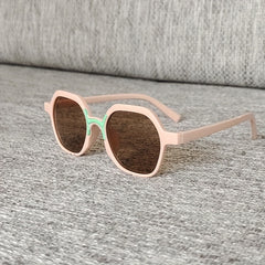 Kids Cartoon Polygon Sunglasses UV Resistant