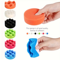 22pcs Car Polishing Waxing Sponge Set 3" Wool Wheel