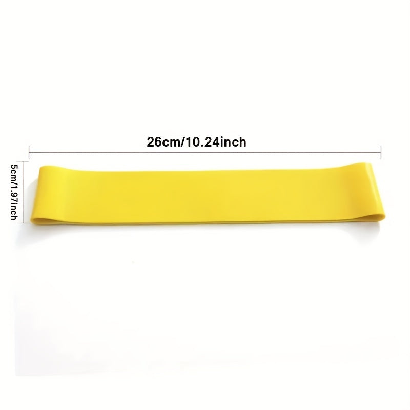 6pcs Latex Yoga Resistance Band for Strength Workout