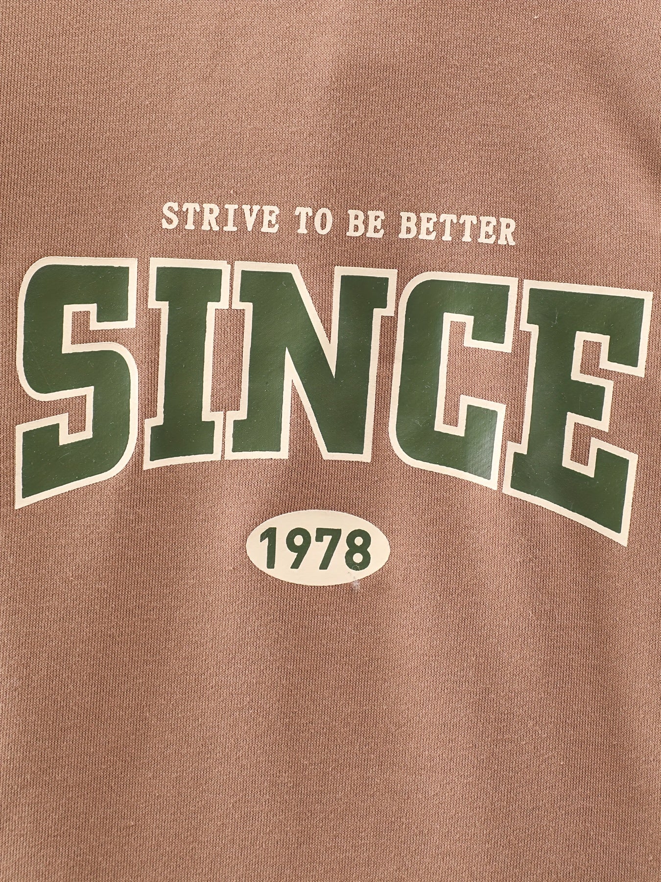 Boys SINCE 1978 Letter Print Casual Sweatshirt