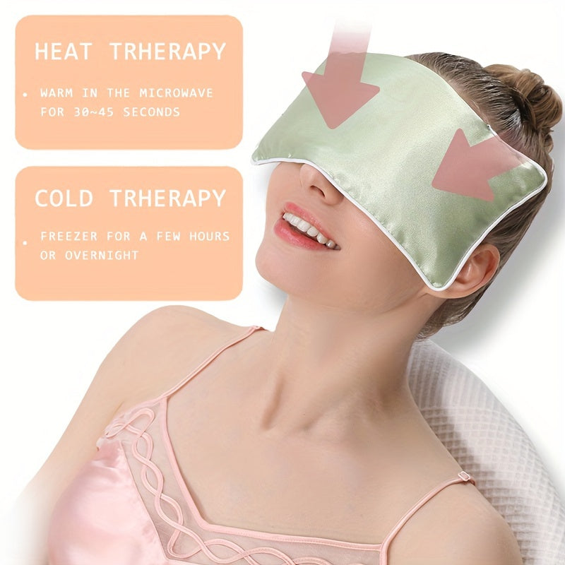 Soft Eye Pillow for Relaxation Hot & Cold Compress