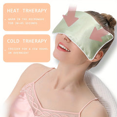 Soft Eye Pillow for Relaxation Hot & Cold Compress