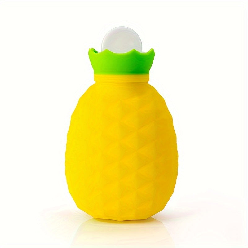 Pineapple Cartoon Silicone Hot Water Bag