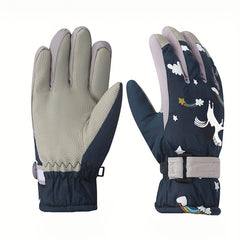 Winter Skiing Gloves Warm Waterproof Non slip Gloves