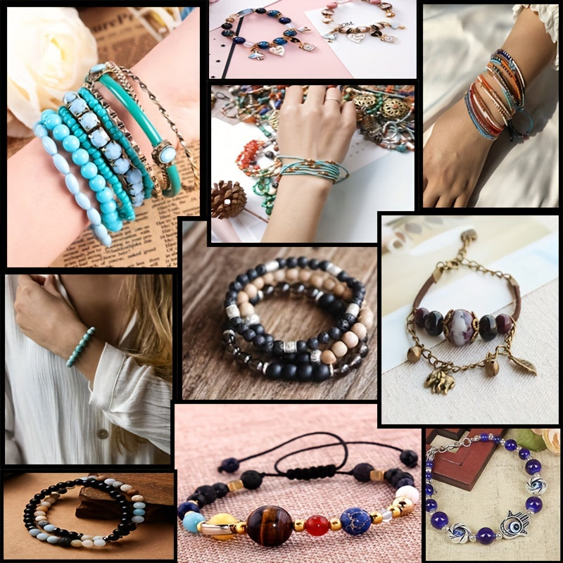 30 Stars 25 Moon Turquoise Beads DIY Necklace Bracelet