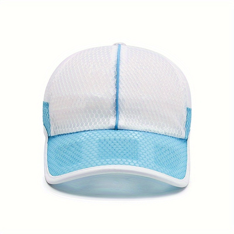 Children's Baseball Cap Breathable Mesh Sun Hat Outdoor Sports Hat