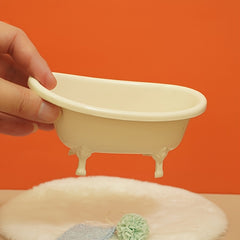 Nordic Style Bathtub Dollhouse Furniture Set