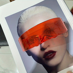 Y2K Cyberpunk Mirror Lens Sunglasses UV400