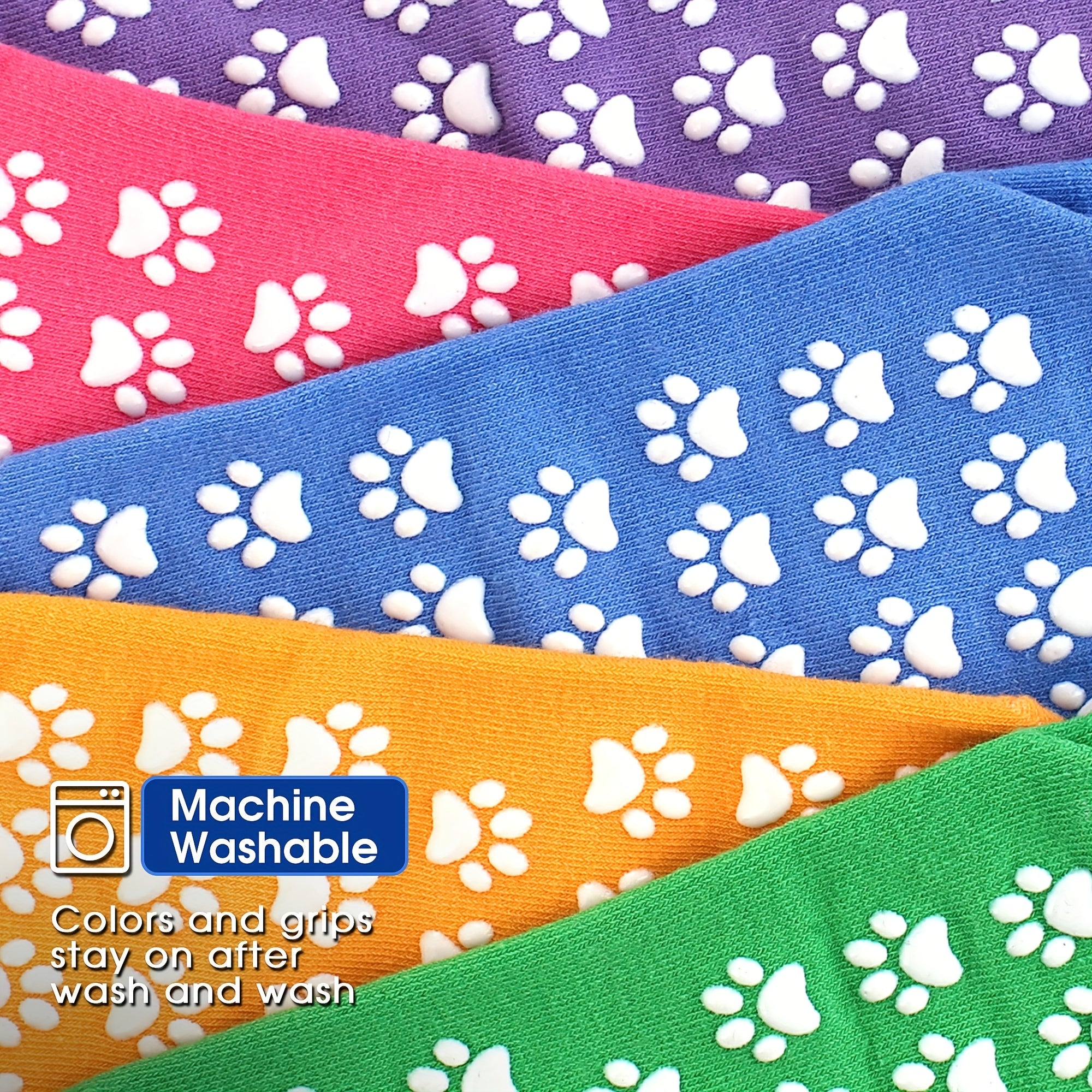 Non Slip Yoga Socks With Silicone Padded Bottom