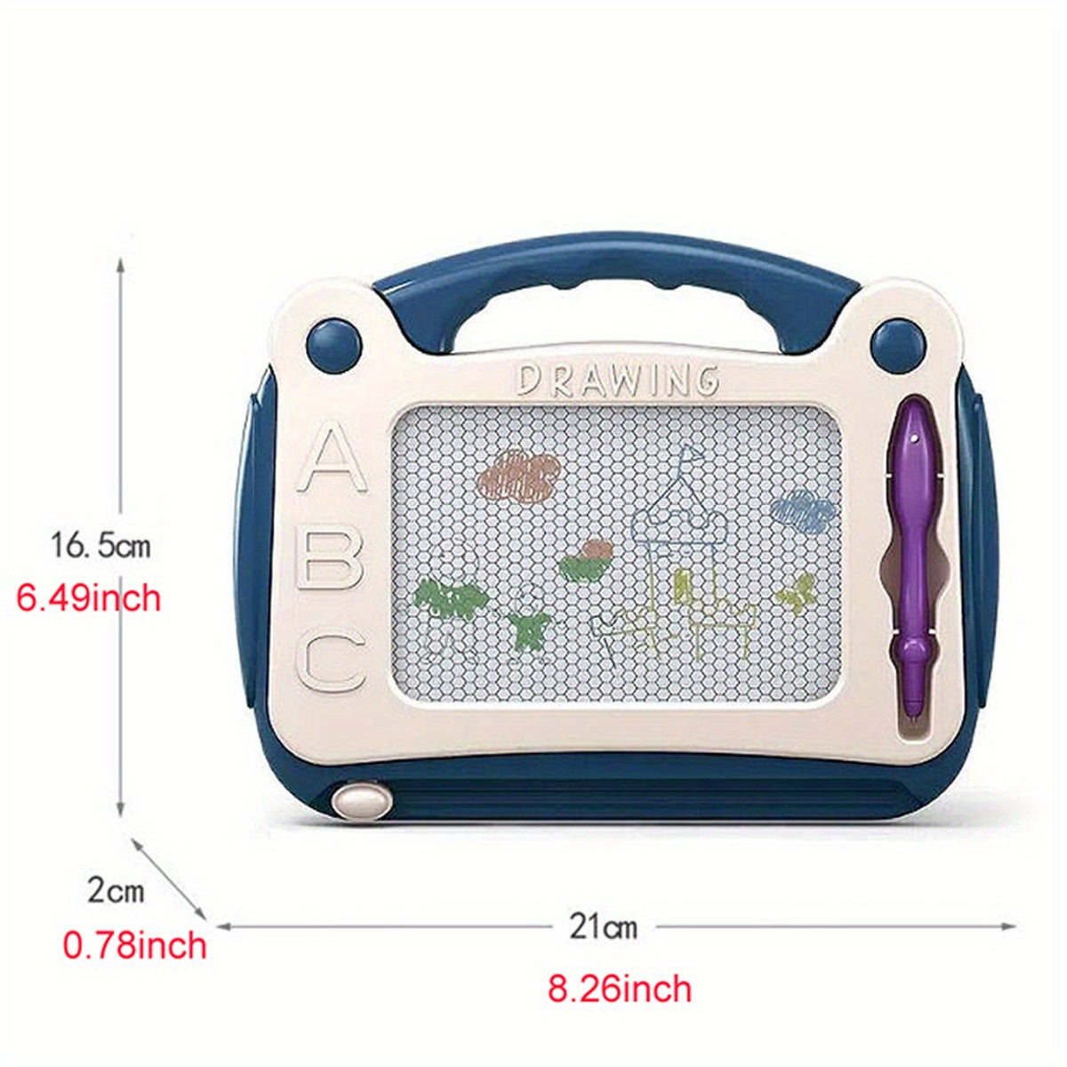 Reusable Magnetic Drawing Board for Kids