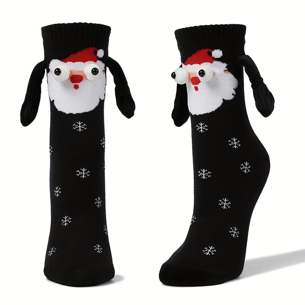 Christmas Funny Mid Tube Socks Women's Stockings
