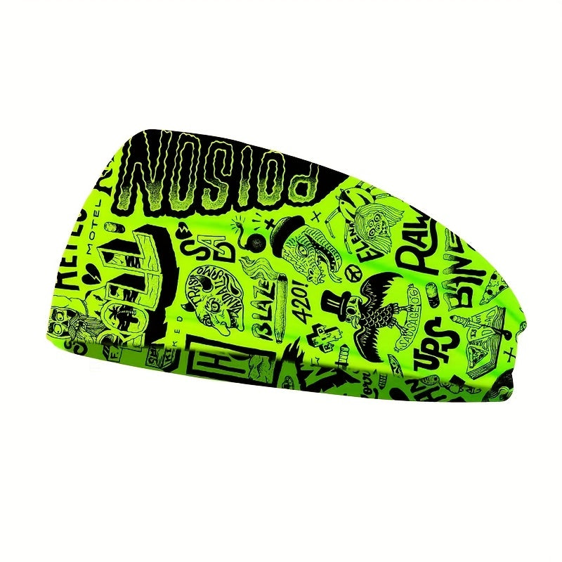 Men's Outdoor Sports Headband Sweat Absorption Band