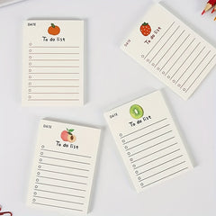 Fruit To Do List Planner - 50 Sheets - Students School Office Supplies