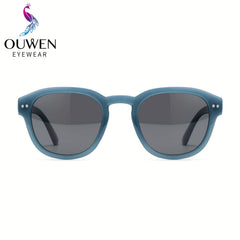 Retro Round Polarized Sunglasses UV400 Protection