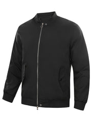 Men's Zip Up Baseball Jacket for Autumn Winter