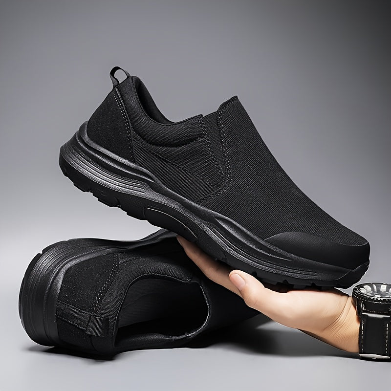 Men's Canvas Slip On Loafer Shoes Walking Sneakers