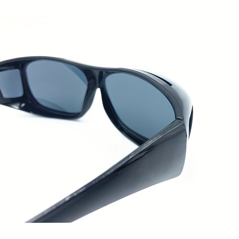 Men's HD Polarized Driving Sunglasses Anti-UV Outdoor Sports Glasses