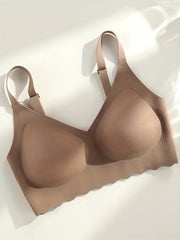 Seamless Wireless Push Up Bra Comfy Women's Lingerie