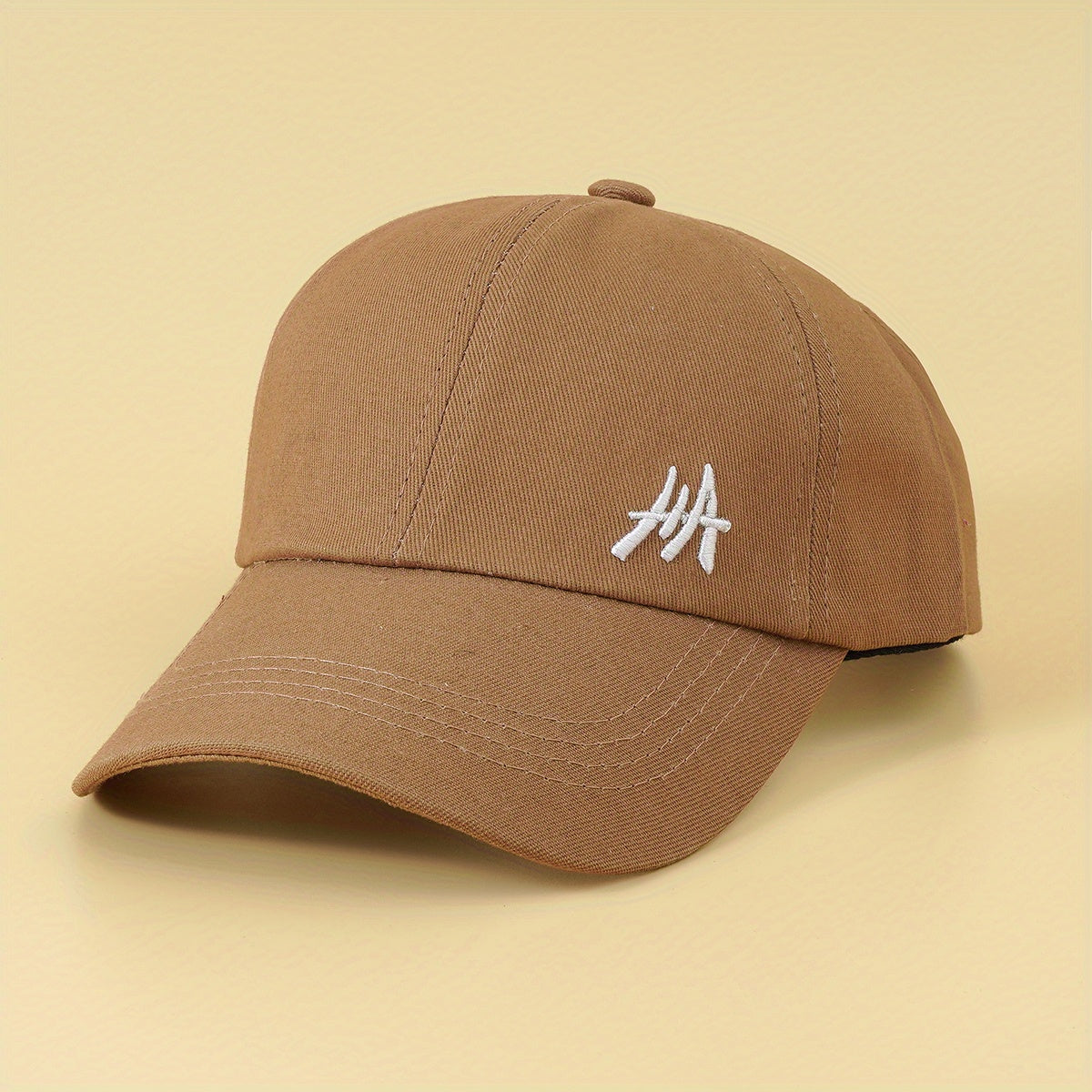 Backless Ponytail Baseball Cap Embroidery Sun Hat Sports Dad