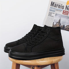 Women's Canvas High Top Lace Up Shoes Lightweight Sneakers