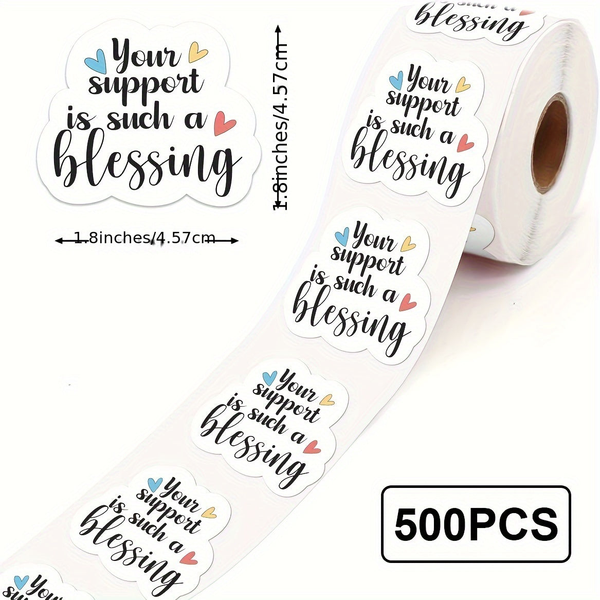 Small Store Thank You Stickers - Online Retailers - Gift Bags - Envelope Labels