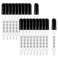 1ml Essential Oil Glass Dropper for Medical Use