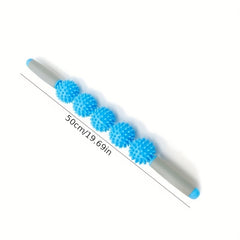 5 Balls Massage Stick Muscle Relaxation Massager Yoga Roller