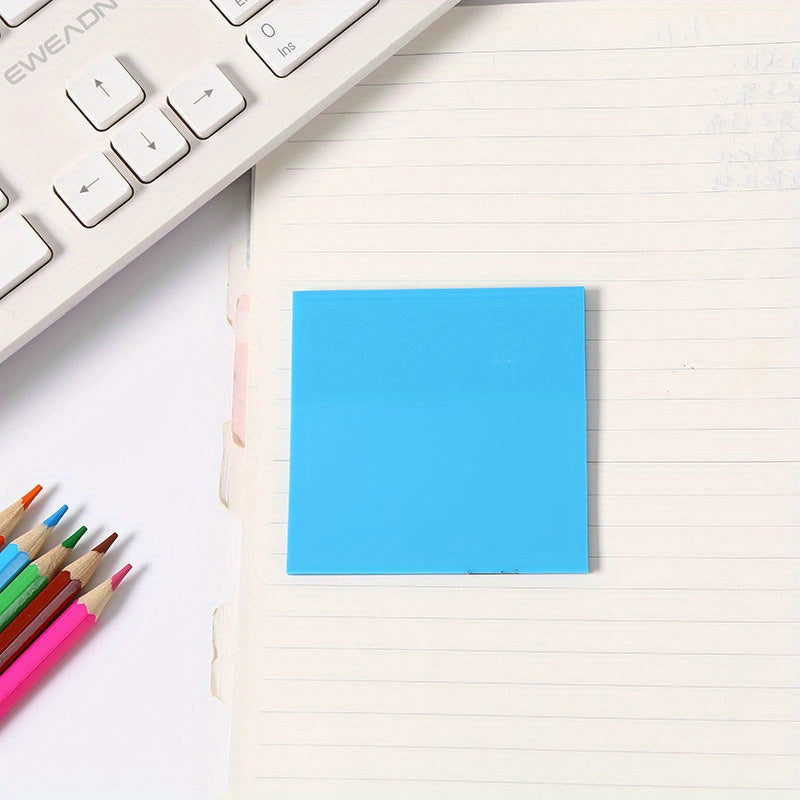 Waterproof Transparent Self Adhesive Memo Pads 50 Sheets