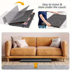 6-in-1 Puzzle Table with 6 Drawers, Felt Puzzle Board, Portable Stand Lid