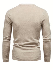 Men's Dragon Graphic Knitted Sweater
