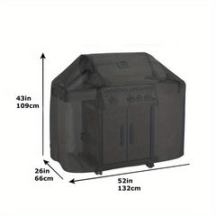 Heavy Duty Waterproof BBQ Grill Cover 65"